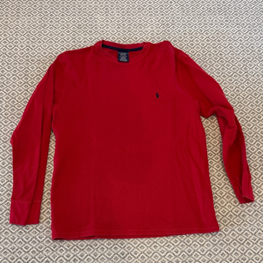 Polo Ralph Lauren Men's Classic Red Crewneck